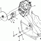 W927221 TRAIL BLAZER Rh gearcase  /  brake mounting trail blazer  /  w927221