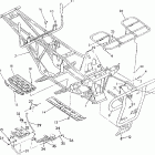 S928727 Euro Big Boss 6x6 Frame assembly w / racks norwegian 6x6