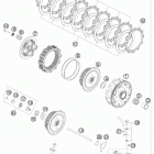 450 FE Engine Сцепление