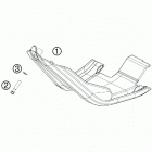 450 FE Chassis Зажита двигателя