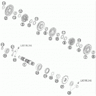 450 FE Engine Трансмиссия 2-контрпривод