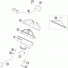 450 FE Chassis Воздушный фильтр