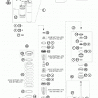450 FE Chassis Амортизатор в разборе