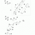 570 FE Chassis Глушитель