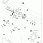 450 FE Chassis Заднее колесо