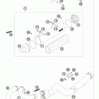 650 FS Chassis Глушитель