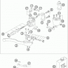 650 FS Chassis Главный цилиндр тормозной
