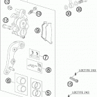 550 FE Chassis Передний тормозной суппорт