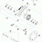 550 FE Chassis Переднее колесо
