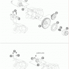 550 FE Engine Электрический стартер
