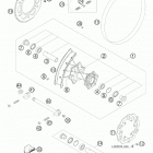 550 FE Chassis Заднее колесо