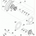 450 FS Chassis Заднее колесо