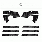 650 FS Chassis Наклейки