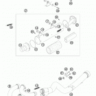 450 FS Chassis Глушитель