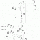 450 FS Chassis Тормозной цилиндр задний