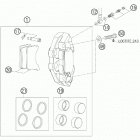 650 FS Chassis Передний тормозной суппорт