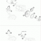 550 FE Engine Электрический стартер