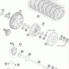 550 FE Engine Сцепление