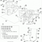 650 FE Engine Картер двигателя