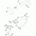 650 FS Engine Обтекатель , крылья