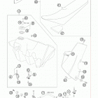 650 FS Engine Бак,сидение