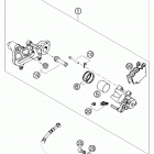 450 FE Chassis Тормозной суппорт задний