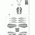650 FE Chassis Наклейки