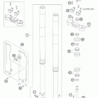 550 FS Chassis Передняя вилка