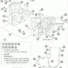 550 FE Engine Картер двигателя