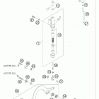 650 FS Chassis Тормозной цилиндр задний