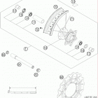 650 FS Engine Переднее колесо