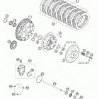 450_550_650_FE_FC_FS Chassis & Engine Clutch 450-650