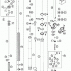 450_550_650_FE_FS Chassis & Engine Fork legs fe 450-650 ref# 1 - 38