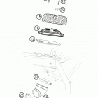 450_550_650_FE_FC_FS Chassis & Engine Air filter 450-650