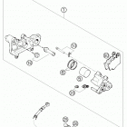 450_550_650_FE_FC_FS Chassis & Engine Brake caliper rear 450-650