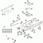 450_550_650_FE_FC_FS Chassis & Engine Chain guard 450-650
