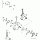 450_550_650_FE_FC_FS Chassis & Engine Crankshaft, piston 450-650