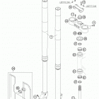 450_550_650_FE_FC_FS Chassis & Engine Front fork wp fc, fe 450-650