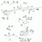 450_501_550_650 Chassis & Engine Wiring harness fc, fe+fs (usa) 450-650