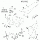 450_501_550_650 Chassis & Engine Tank, seat, cover 450-650