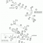 450_501_550_650 Chassis & Engine Shifting mechanism 450-650