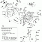 450_501_550_650 Chassis & Engine Engine case 450-650