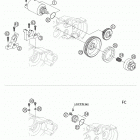 450_501_550_650 Chassis & Engine Electric starter 450-650