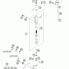 450_501_550_650 Chassis & Engine Rear brake control 450-650