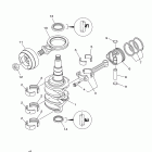 T25LA Коленчатый вал и Поршень