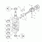 F70LA Коленчатый вал и Поршень