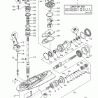 LF350XCB/LF350UCB Lower casing drive 3