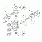 F25LMHB Crankshaft Piston