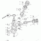 F250UA CRANKSHAFT PISTON 1039293-