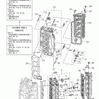 LF350XCB/LF350UCB Цилиндр и картер 2